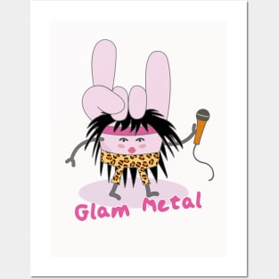 Glam Metal Posters and Art